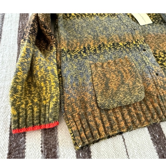 Raquel Allegra Grandpa Cardigan Sweater Size 3 - Picture 7 of 9